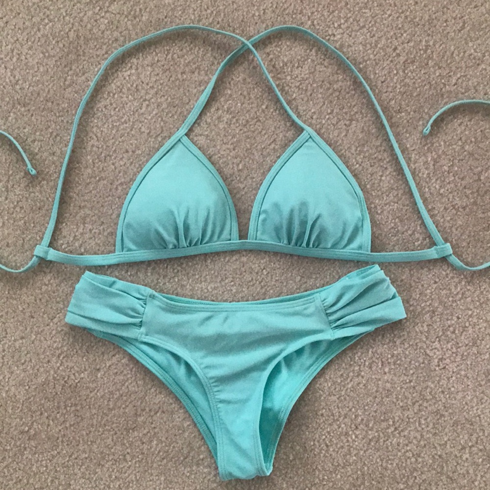 Aqua Hollister Bikini